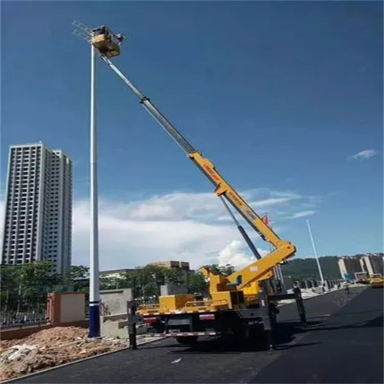 仙游县维修路灯的曲臂升降车出租